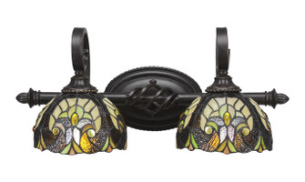Eleganté Two Light Bathroom Lighting in Dark Granite (200|162-DG-9945)