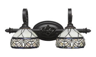 Eleganté Two Light Bathroom Lighting in Dark Granite (200|162-DG-9485)