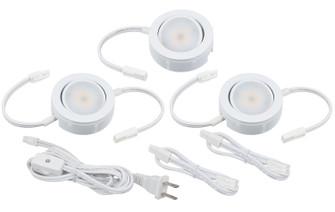 MVP Puck Light LED Puck Light in White (303|MVP-3-30-WH)