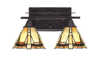 Uptowne Two Light Bath Bar in Dark Granite (200|132-DG-9345)