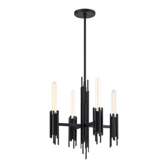 Torres Four Light Chandelier in Matte Black (452|CH335019MB)