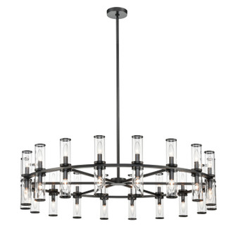 Revolve 36 Light Chandelier in Clear Glass/Urban Bronze (452|CH309036UBCG)