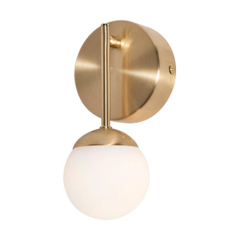 Pearl LED Wall Sconce in Satin Brass (162|PRLS0409L30D1SB)