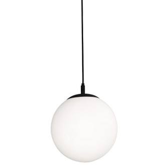 Loretto One Light Pendant in Black (162|LRTP11MBBK)