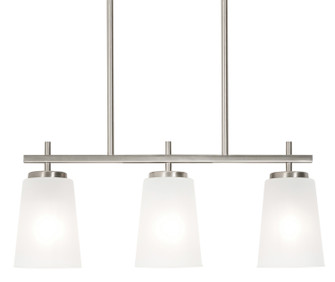 Joanna Three Light Linear Pendant in Satin Nickel (162|JNNP0523MBSN)