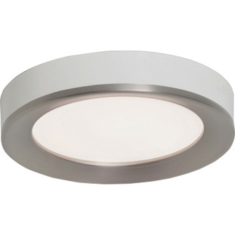 Alta LED Flush Mount in Satin Nickel and White (162|AAF162600L30D2SNWH)