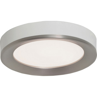 Alta LED Flush Mount in Satin Nickel and White (162|AAF121400L30D2SNWH)