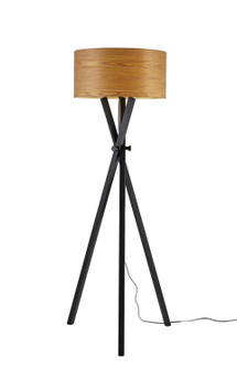 Bronx Floor Lamp in Black Oak Wood (262|6207-01)