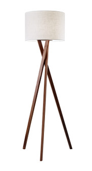 Brooklyn Floor Lamp in Walnut Wood (262|3227-15)