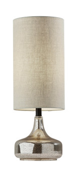 Cassandra Table Lamp in Cracked Mercury Glass/Black (262|1551-01)