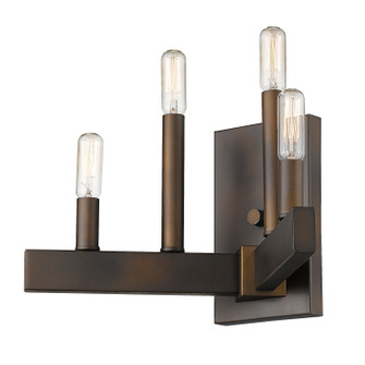 Fallon Four Light Wall Sconce in Oil-Rubbed Bronze (106|IN40067ORB)