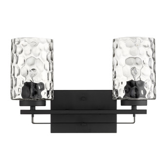 Livvy Two Light Vanity in Matte Black (106|IN40011BK)