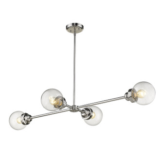 Portsmith Four Light Island Pendant in Polished Nickel (106|IN21222PN)