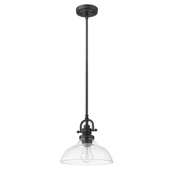 Virginia One Light Pendant in Matte Black (106|IN21147BK)