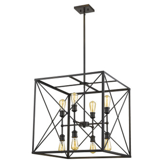Brooklyn Eight Light Pendant in Oil-Rubbed Bronze (106|IN21126ORB)