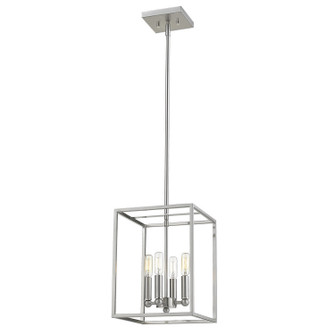 Cobar Four Light Pendant in Satin Nickel (106|IN21001SN)