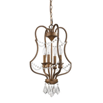 Gianna Four Light Chandelier in Russet (106|IN11036R)