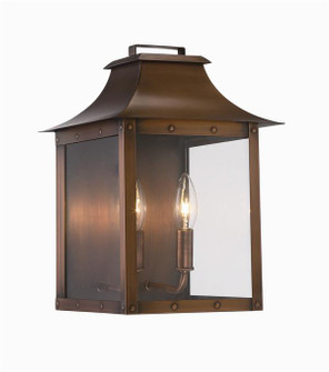 Manchester Two Light Wall Sconce in Copper Patina (106|8414CP)