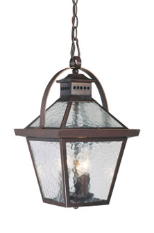 Bay Street Three Light Hanging Lantern in Architectural Bronze (106|7676ABZ)