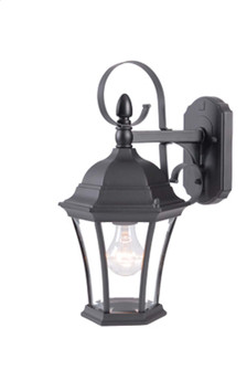 New Orleans One Light Wall Sconce in Matte Black (106|5423BK)