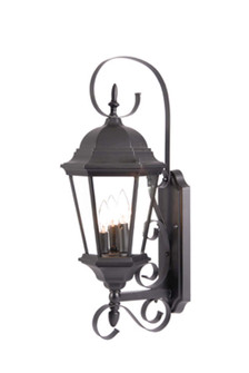 New Orleans Three Light Wall Sconce in Matte Black (106|5413BK)