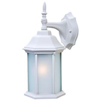 Craftsman 2 One Light Wall Sconce in Textured White (106|5182TW/FR)