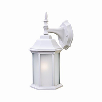 Craftsman 2 One Light Wall Sconce in Textured White (106|5181TW/FR)