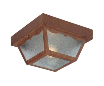 Builders` Choice One Light Ceiling Mount in Burled Walnut (106|4901BW)