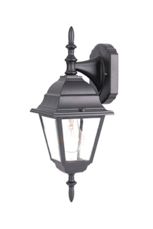 Builders` Choice One Light Wall Sconce in Matte Black (106|4002BK)