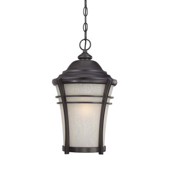 Vero One Light Hanging Lantern in Black Coral (106|39626BC)