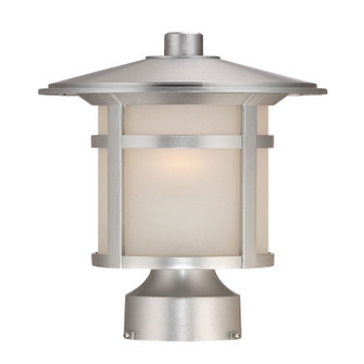 Phoenix One Light Post Mount in Brushed Silver (106|39107BS)