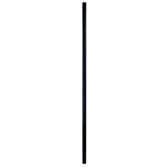 Commercial Grade Direct Burial Posts Commercial Grade 10-ft Post in Matte Black (106|3590BK)