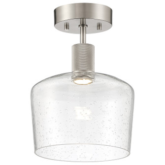 Port Nine Chardonnay LED Semi-Flush Mount in Brushed Steel (18|63147LEDD-BS/SDG)