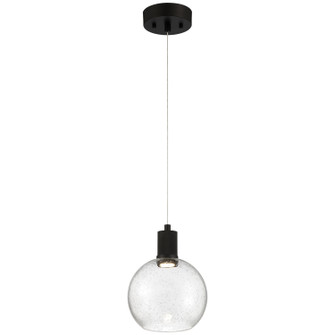 Port Nine Burgundy LED Pendant in Matte Black (18|63142LEDD-MBL/SDG)