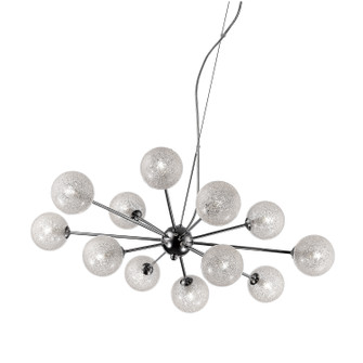 Opulence LED Chandelier in Chrome (18|62327LEDDLP-CH/CLR)