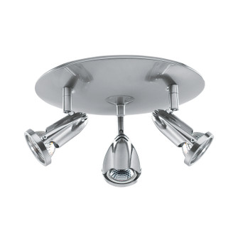 Cobra Three Light Spotlight Cluster in Brushed Steel (18|52103-BS)