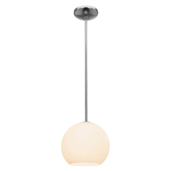 Nitrogen LED Pendant in Brushed Steel (18|23950LEDDLP-BS/OPL)