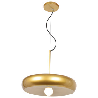 Bistro LED Pendant in Gold and White (18|23882LEDDLP-GLD/WHT)