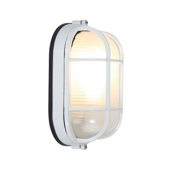 Nauticus Dual Mount One Light Bulkhead in White (18|20290-WH/FST)