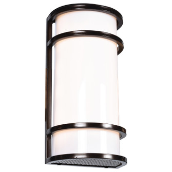 Cove Dual Voltage LED Wall Fixture in Bronze (18|20105LEDMG-BRZ/ACR)