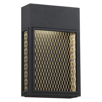 Metro LED Wall Sconce in Black and Gold (18|20063LEDDMG-BL/GLD)