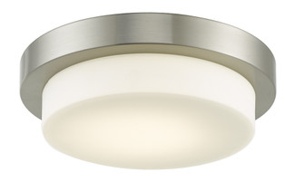 Step LED Flushmount in Brushed Nickel (397|30014FM-BN)