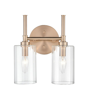 Chastine Two Light Vanity in Modern Gold (59|9922-MG)