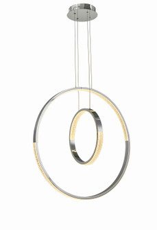 Ezra LED Pendant in Chrome (343|T1024-CH)