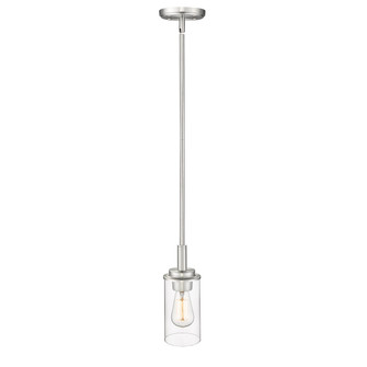 Janna One Light Mini Pendant in Brushed Nickel (59|495001-BN)