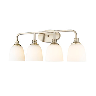 Alberta Four Light Vanity in Modern Gold (59|491004-MG)