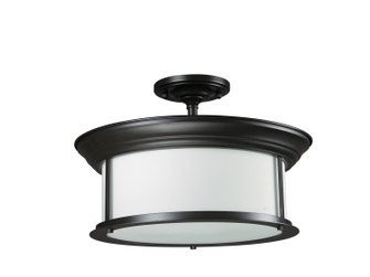 Sonna Three Light Semi Flush Mount in Bronze (224|2004SF-BRZ)