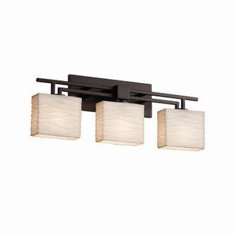 Porcelina LED Bath Bar in Brushed Nickel (102|PNA-8703-55-WAVE-NCKL-LED3-2100)