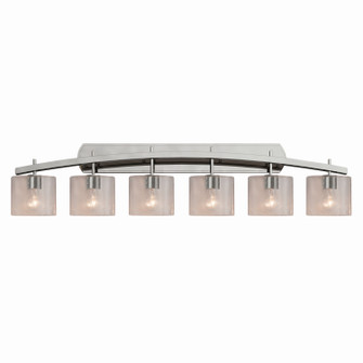 Fusion Six Light Bath Bar in Brushed Nickel (102|FSN-8596-30-SEED-NCKL)