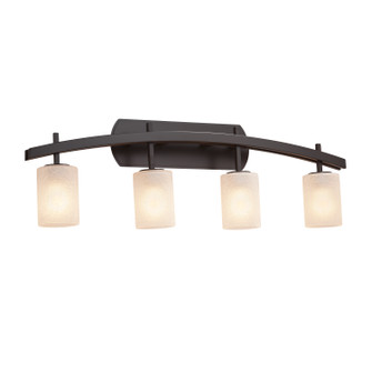 Fusion Four Light Bath Bar in Dark Bronze (102|FSN-8594-10-FRCR-DBRZ)